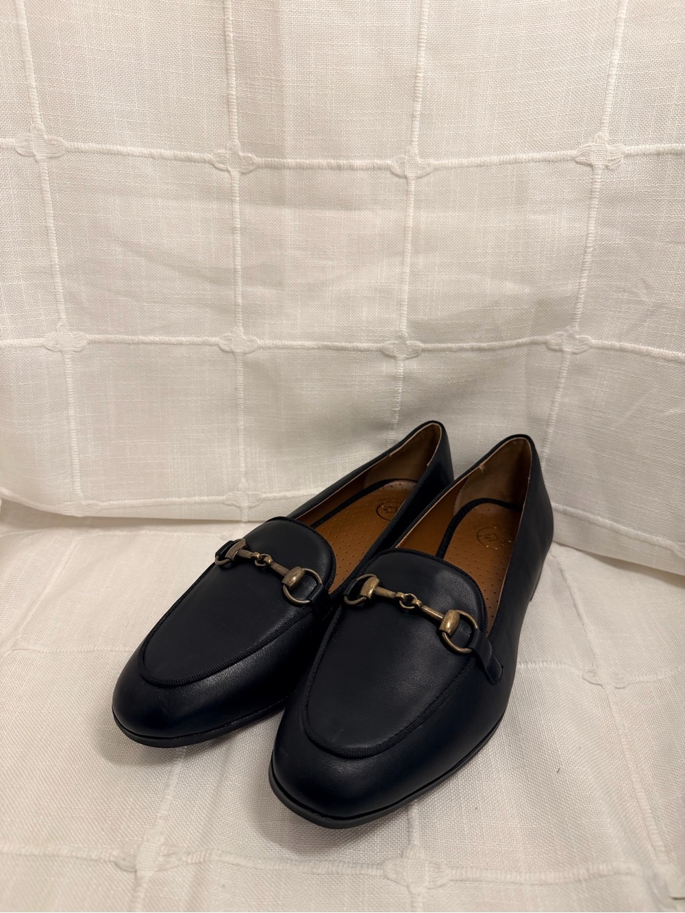 White Mountain Nooks Women’s 9 Black Bit Loafers New